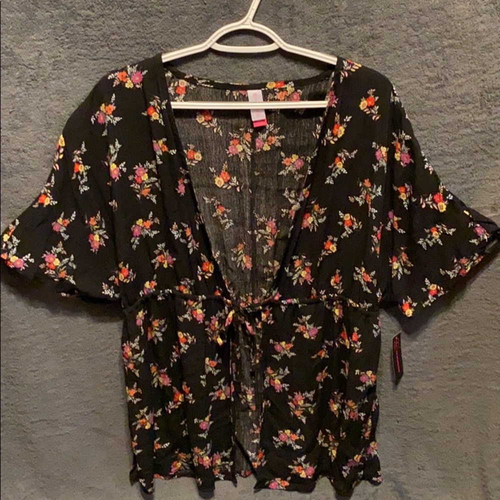 Floral kimono
